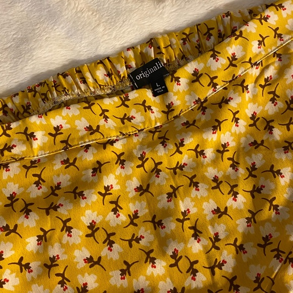 NEW ORIGINALITY MIDI Floral Skirt - Picture 4 of 5